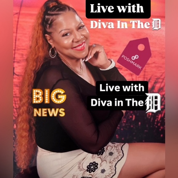 Live Show Listing Flyer Diva In The D - Picture 1 of 11